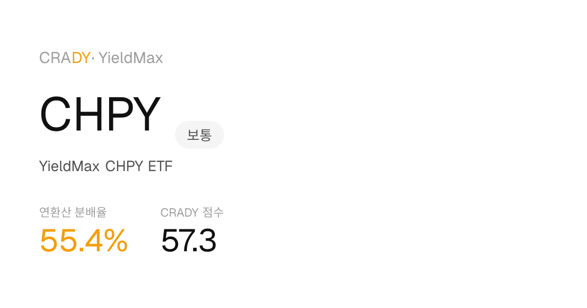 CHPY Next Dividend Prediction
