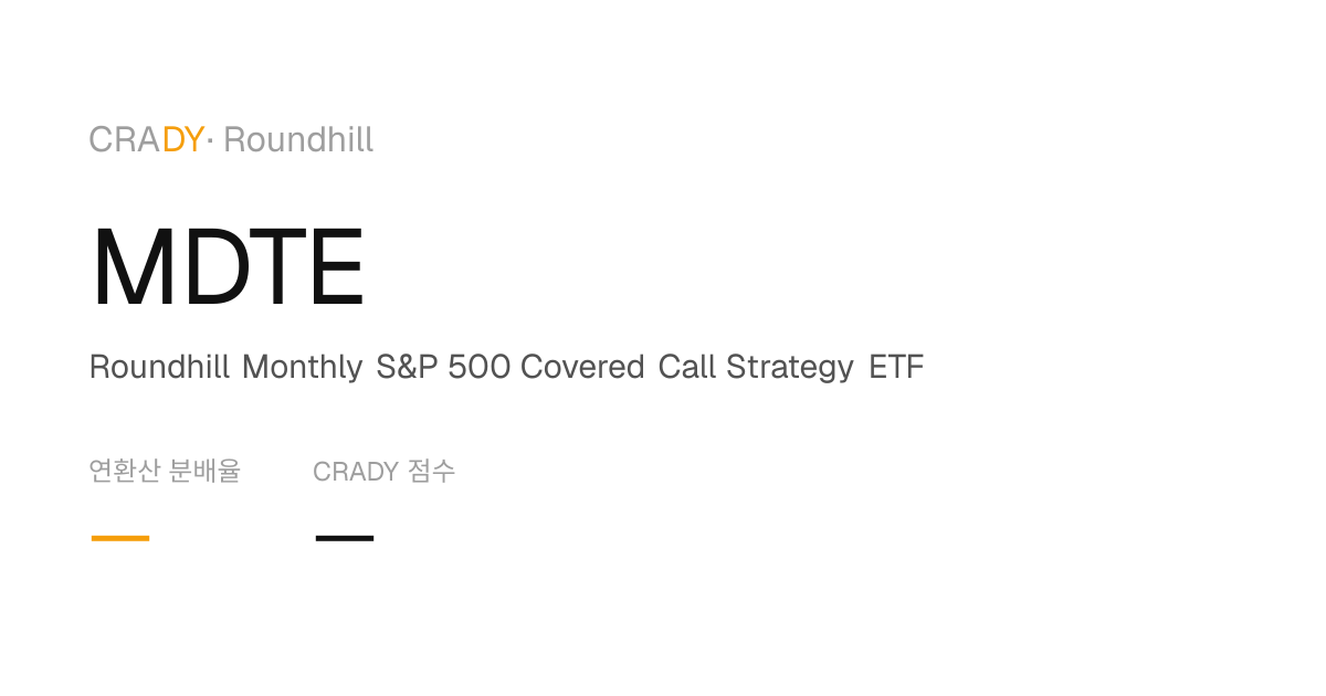 MDTE Next Dividend Prediction
