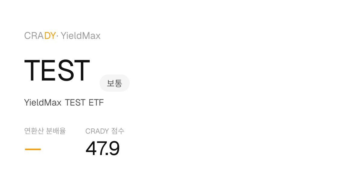 TEST Next Dividend Prediction